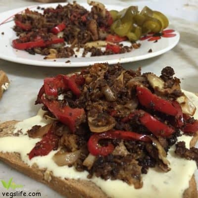 طريقة تحضير ساندويش بروتين الصويا النباتي الشهي