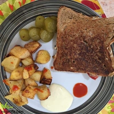 طريقة تحضير ساندويش بروتين الصويا النباتي الشهي